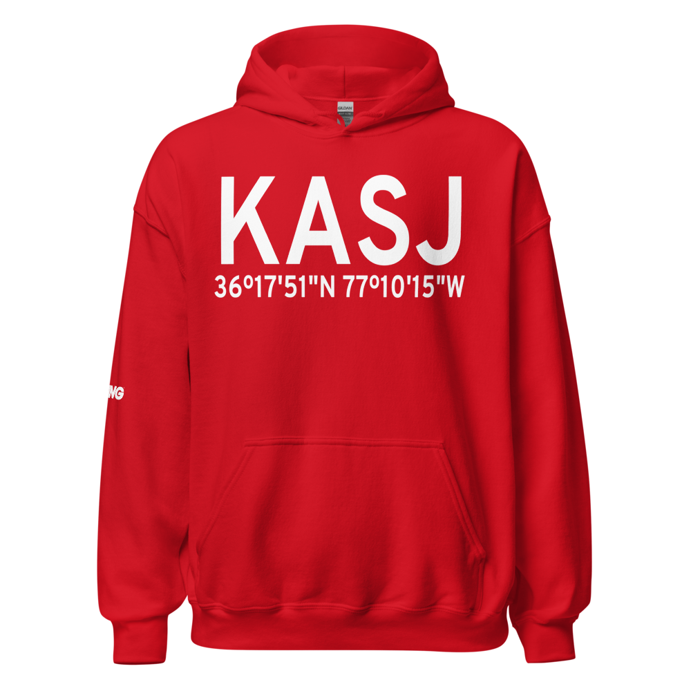 Tri County Airport (KASJ) ICAO Hoodie Sweatshirt 