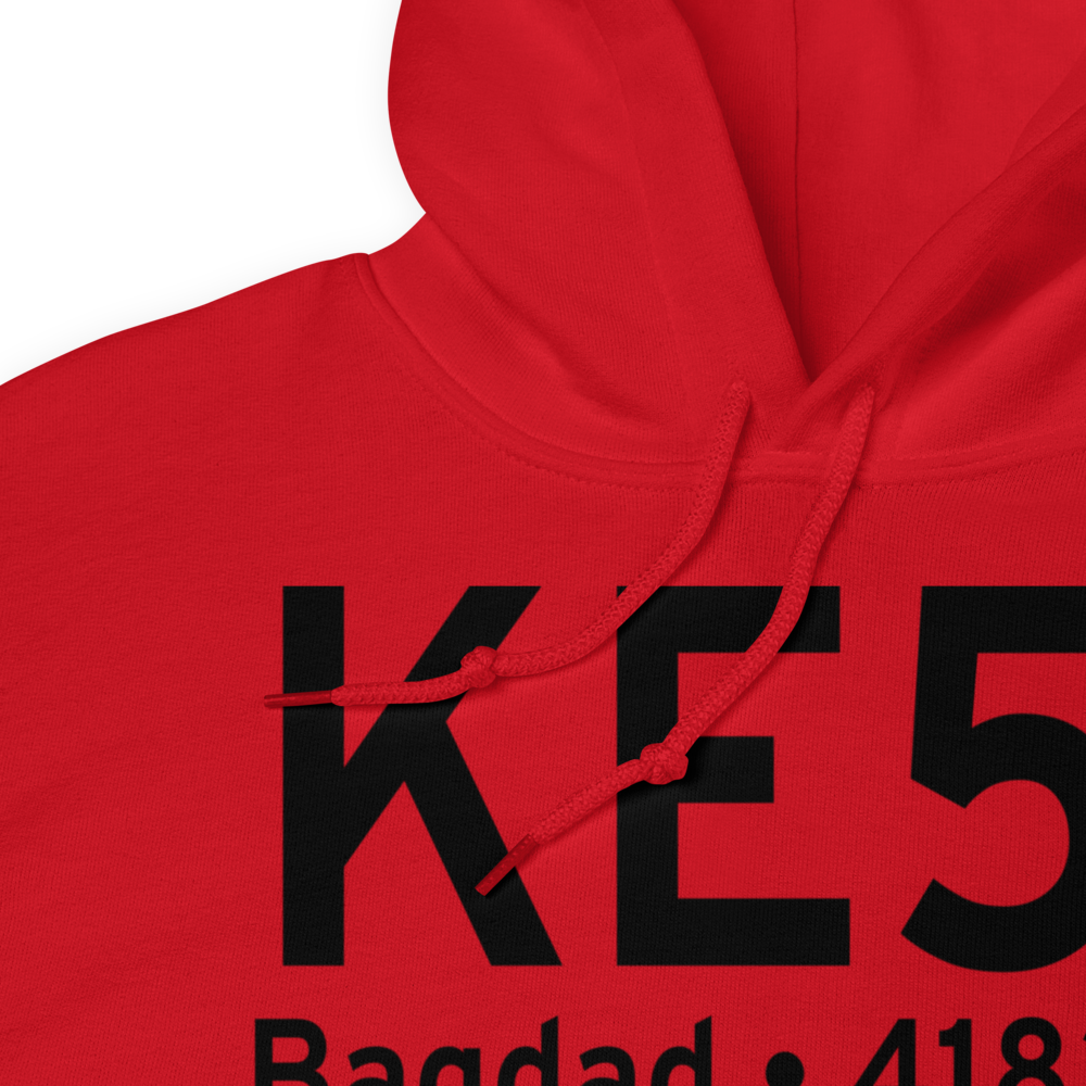 Bagdad Airport (KE51) ICAO Hoodie Sweatshirt 