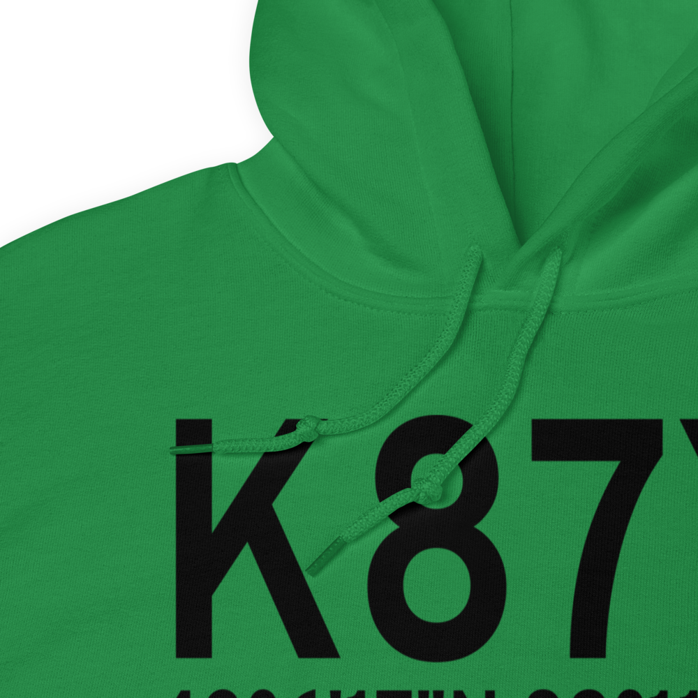 Blackhawk Airfield (K87Y) ICAO Hoodie Sweatshirt 