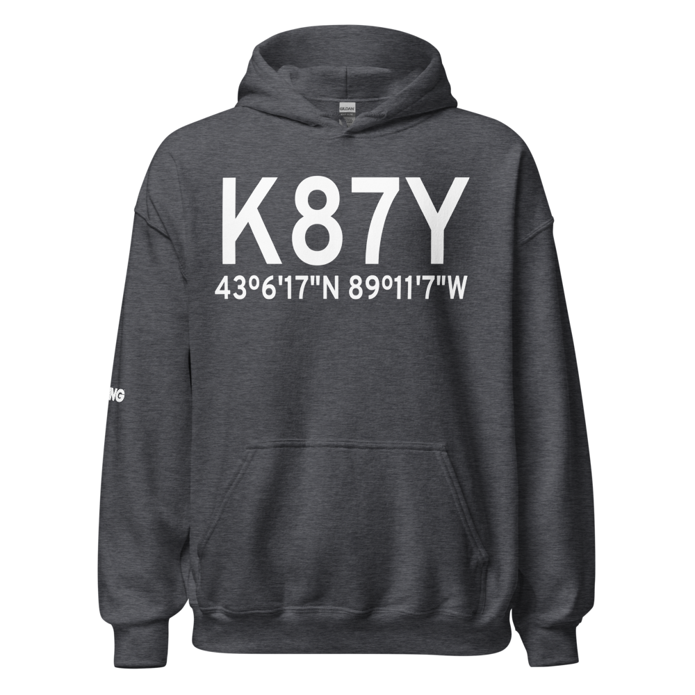 Blackhawk Airfield (K87Y) ICAO Hoodie Sweatshirt 