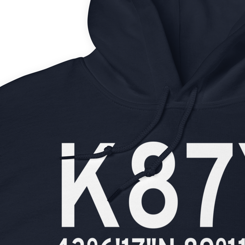 Blackhawk Airfield (K87Y) ICAO Hoodie Sweatshirt 