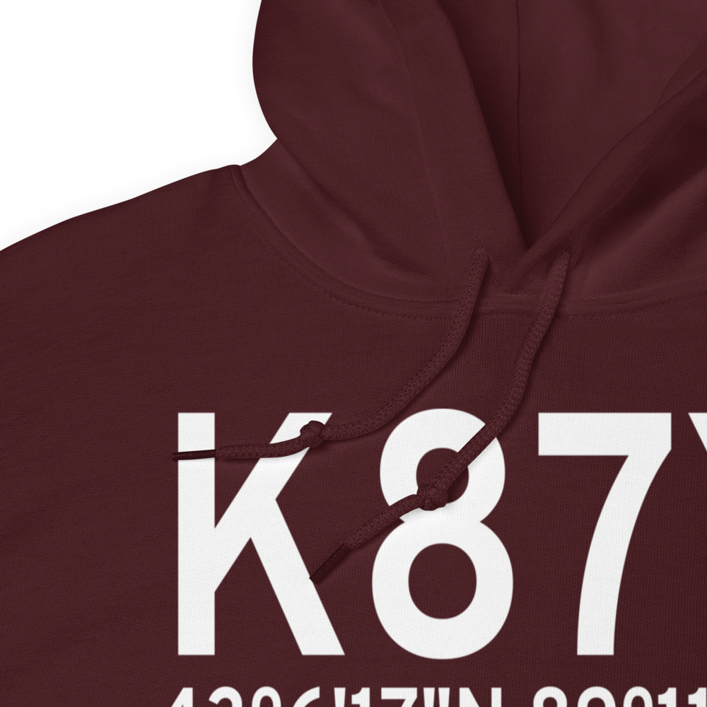 Blackhawk Airfield (K87Y) ICAO Hoodie Sweatshirt 