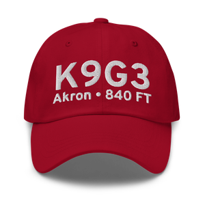 Akron Airport/Jesson Field (K9G3) ICAO Hat