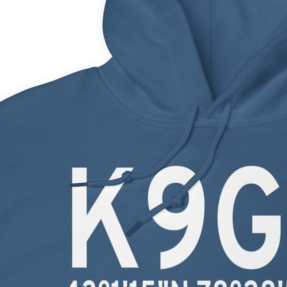 Akron Airport/Jesson Field (K9G3) ICAO Hoodie Sweatshirt 