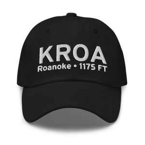 Roanoke–Blacksburg Regional Airport (KROA) ICAO Hat