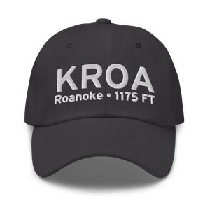 Roanoke–Blacksburg Regional Airport (KROA) ICAO Hat