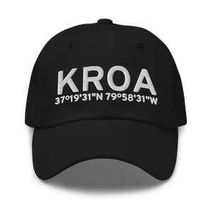 Roanoke–Blacksburg Regional Airport (KROA) ICAO Hat