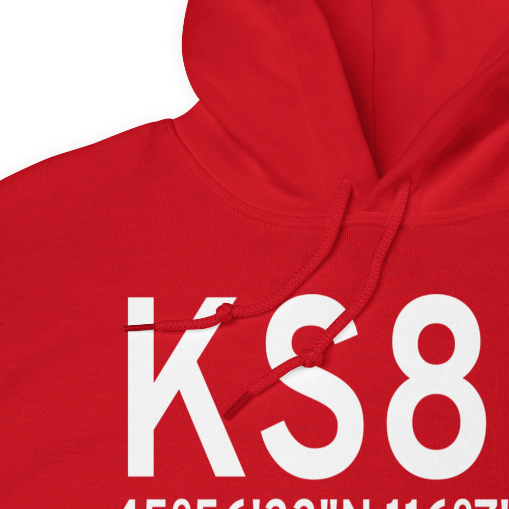 Idaho County Airport (KS80) ICAO Hoodie Sweatshirt 