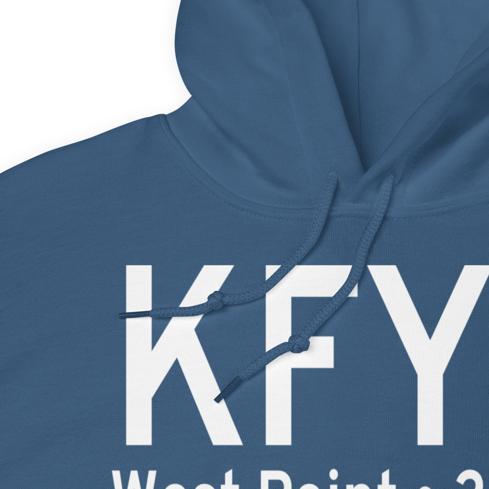 Middle Peninsula Regional Airport (KFYJ) ICAO Hoodie Sweatshirt 