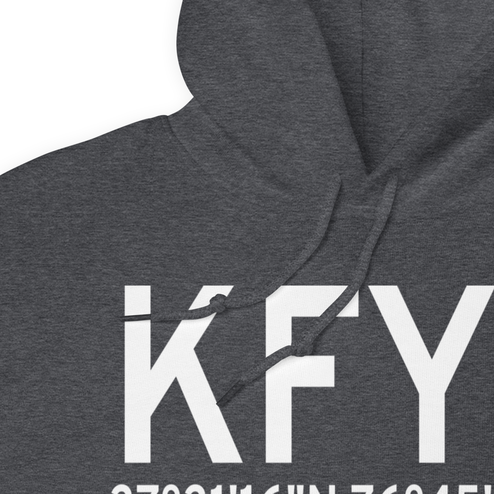 Middle Peninsula Regional Airport (KFYJ) ICAO Hoodie Sweatshirt 