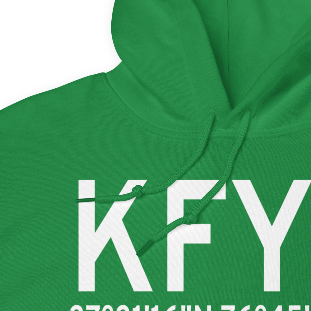 Middle Peninsula Regional Airport (KFYJ) ICAO Hoodie Sweatshirt 