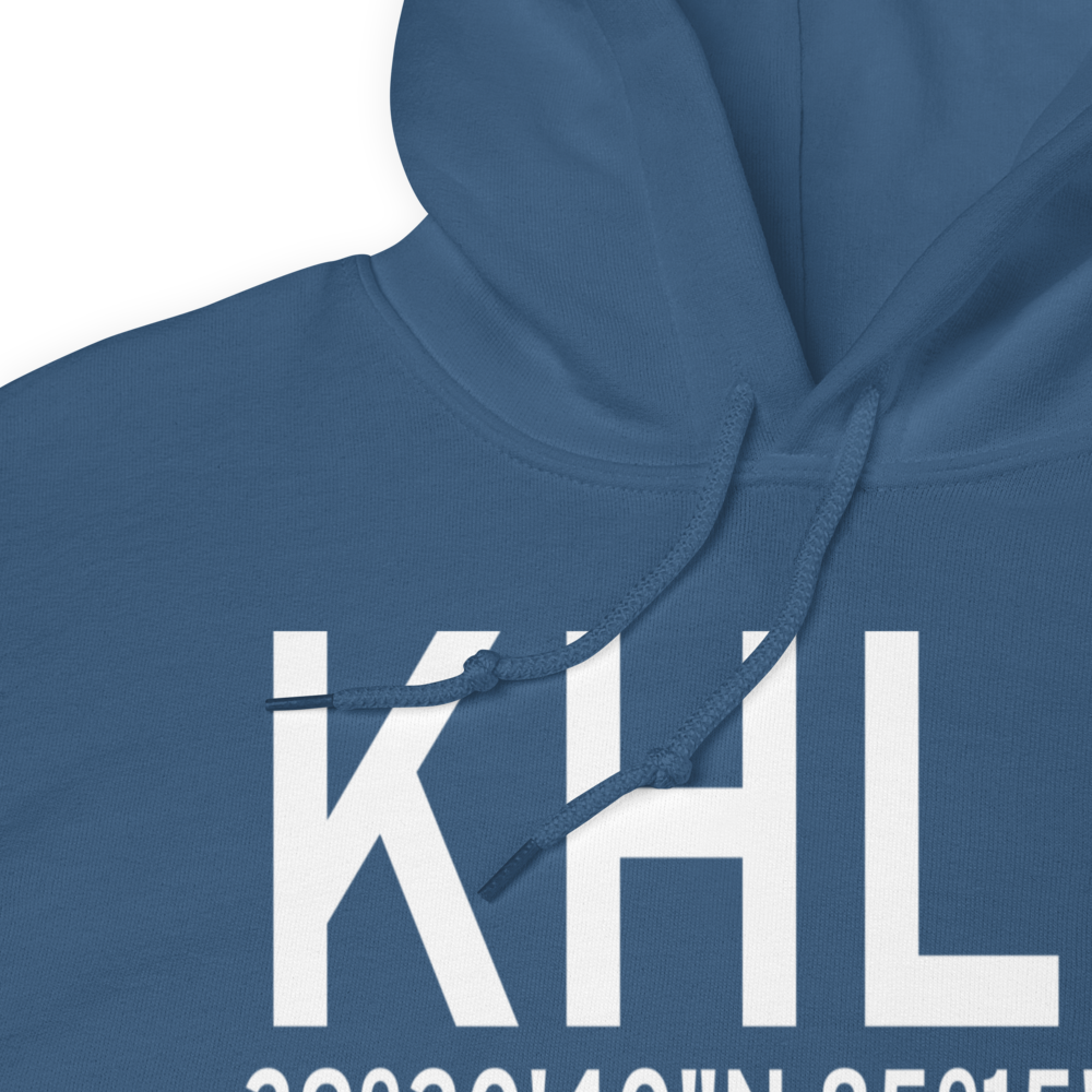 Hillenbrand Industries Airport (KHLB) ICAO Hoodie Sweatshirt 