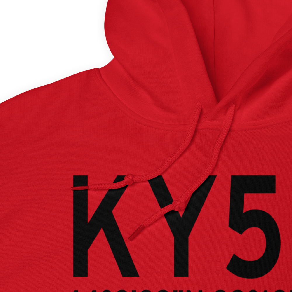 Wautoma Municipal Airport (KY50) ICAO Hoodie Sweatshirt 