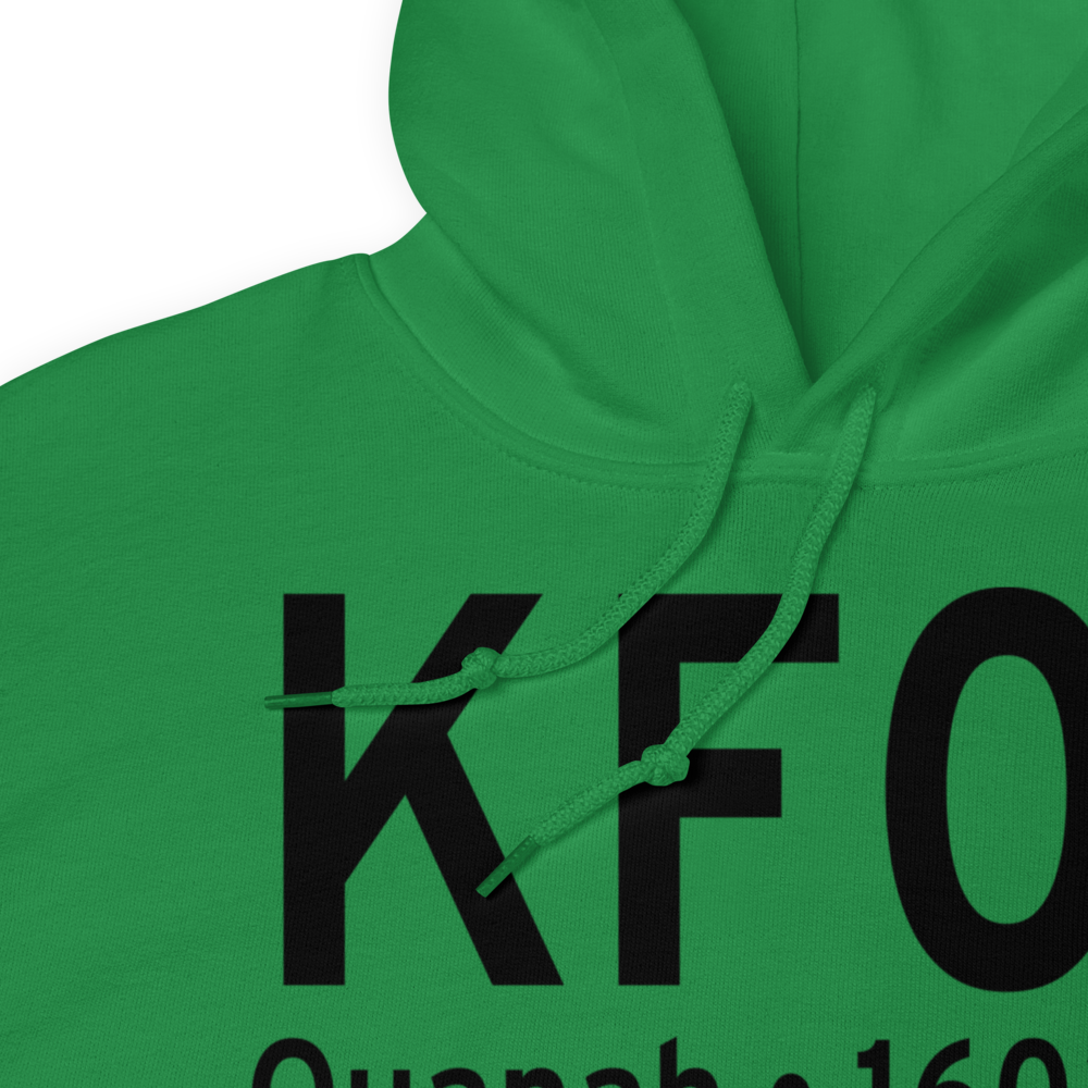Quanah Municipal Airport (KF01) ICAO Hoodie Sweatshirt 
