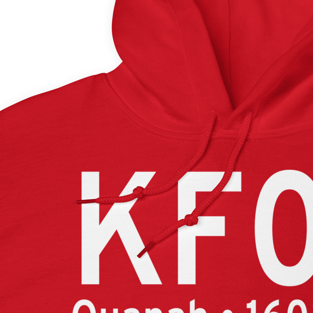 Quanah Municipal Airport (KF01) ICAO Hoodie Sweatshirt 