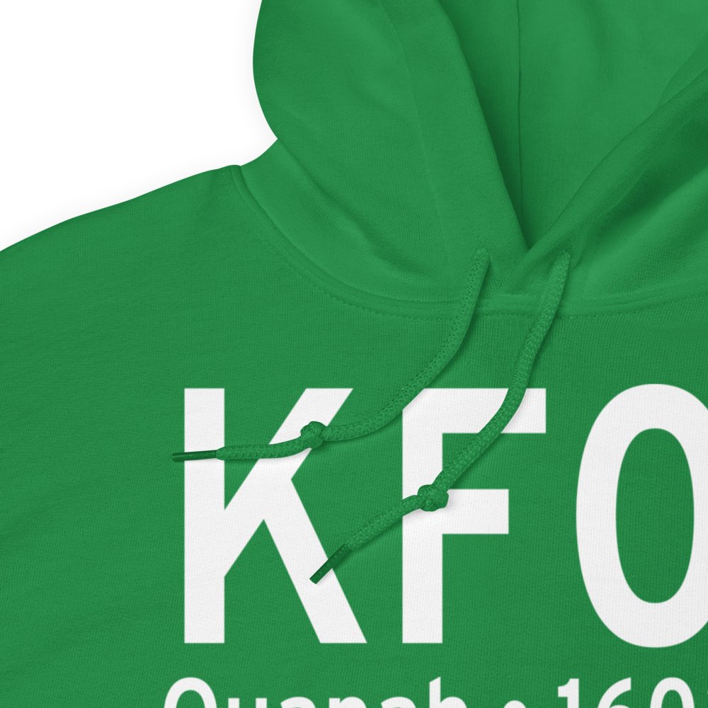 Quanah Municipal Airport (KF01) ICAO Hoodie Sweatshirt 