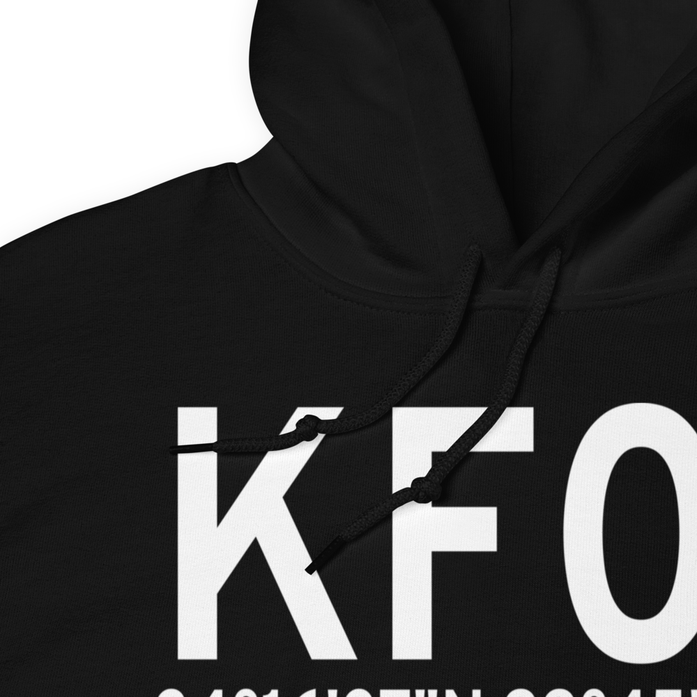 Quanah Municipal Airport (KF01) ICAO Hoodie Sweatshirt 