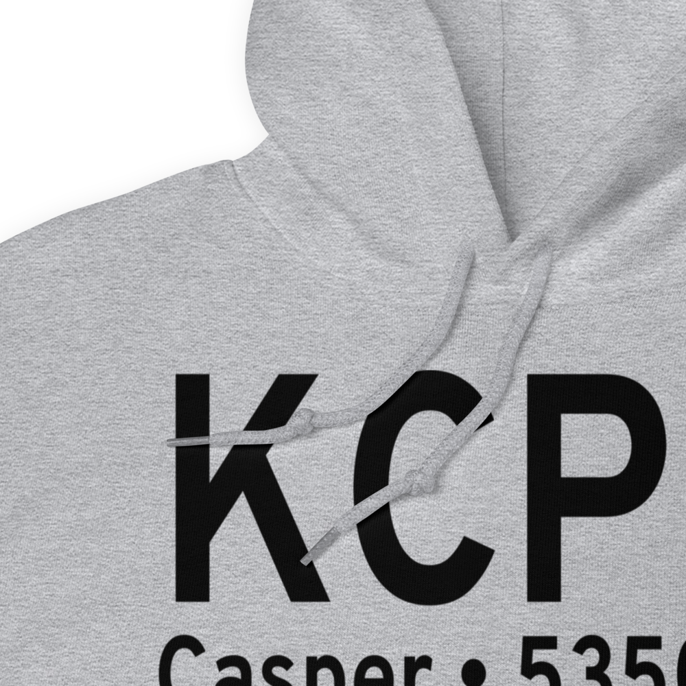 Casper-Natrona County International Airport (KCPR) ICAO Hoodie Sweatshirt 