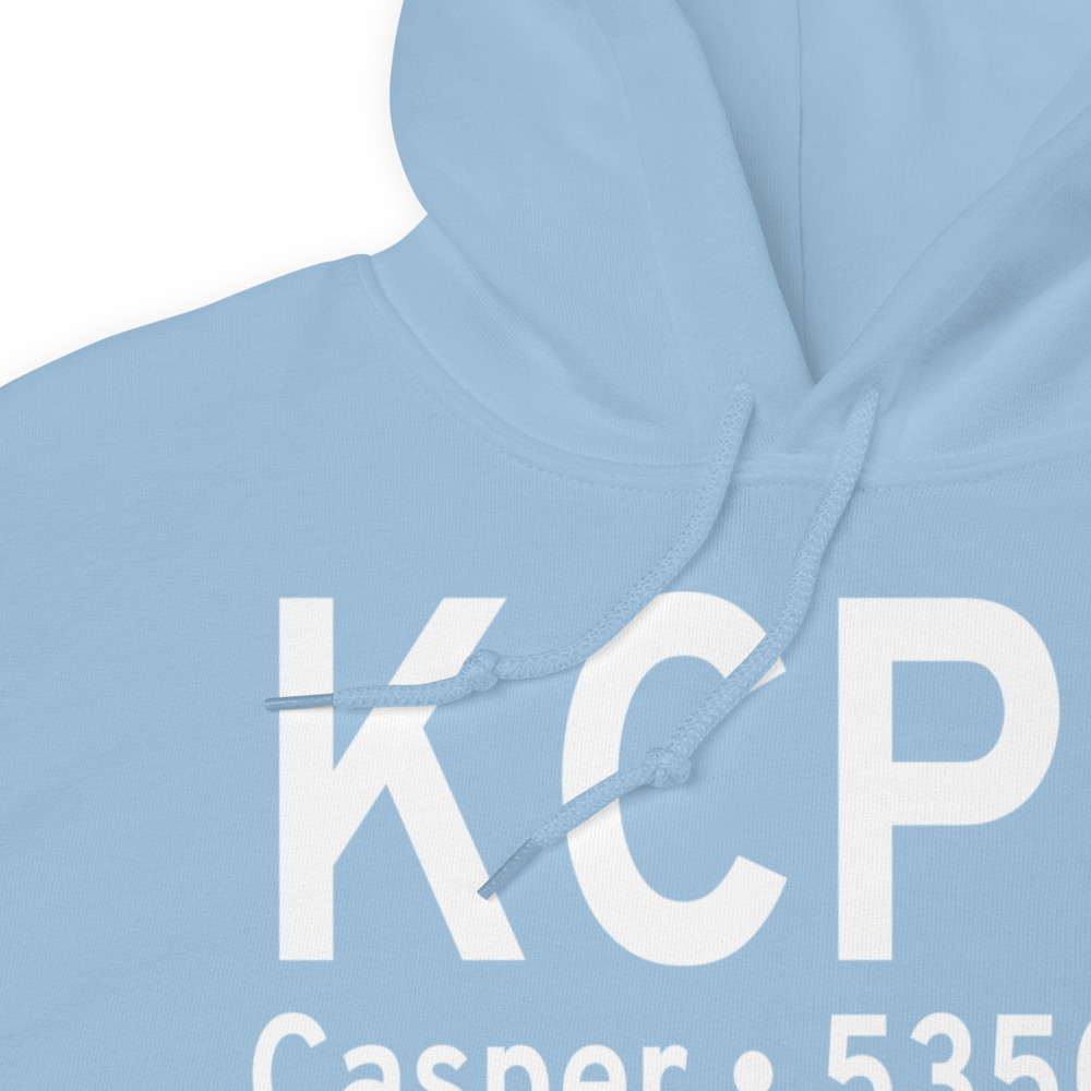 Casper-Natrona County International Airport (KCPR) ICAO Hoodie Sweatshirt 
