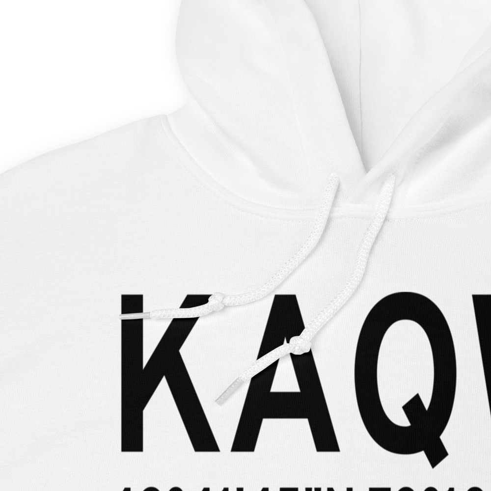 Harriman and West Airport (KAQW) ICAO Hoodie Sweatshirt 
