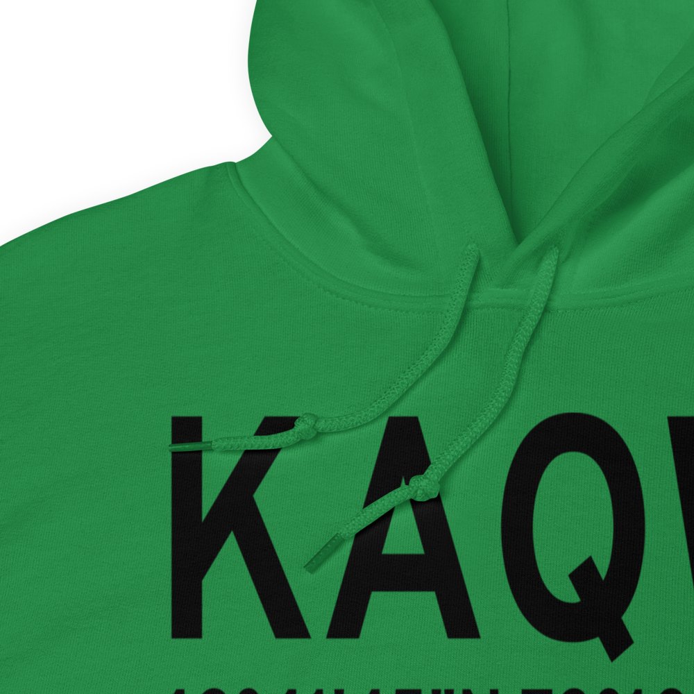Harriman and West Airport (KAQW) ICAO Hoodie Sweatshirt 