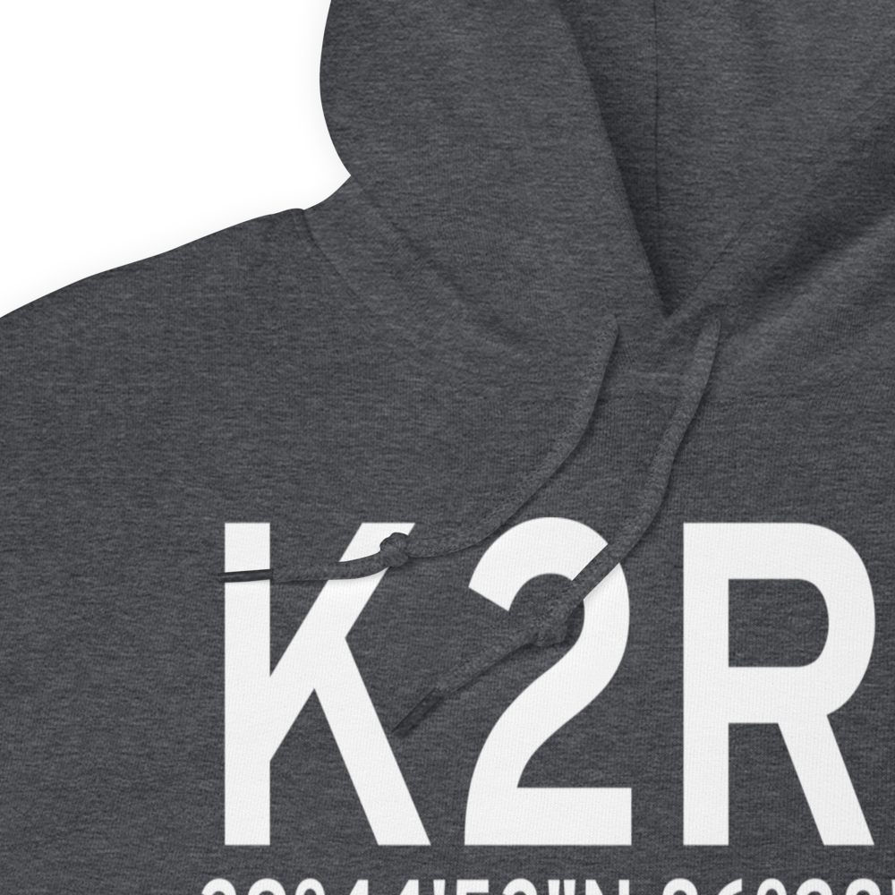 Hendricks County Gordon Graham Field (K2R2) ICAO Hoodie Sweatshirt 