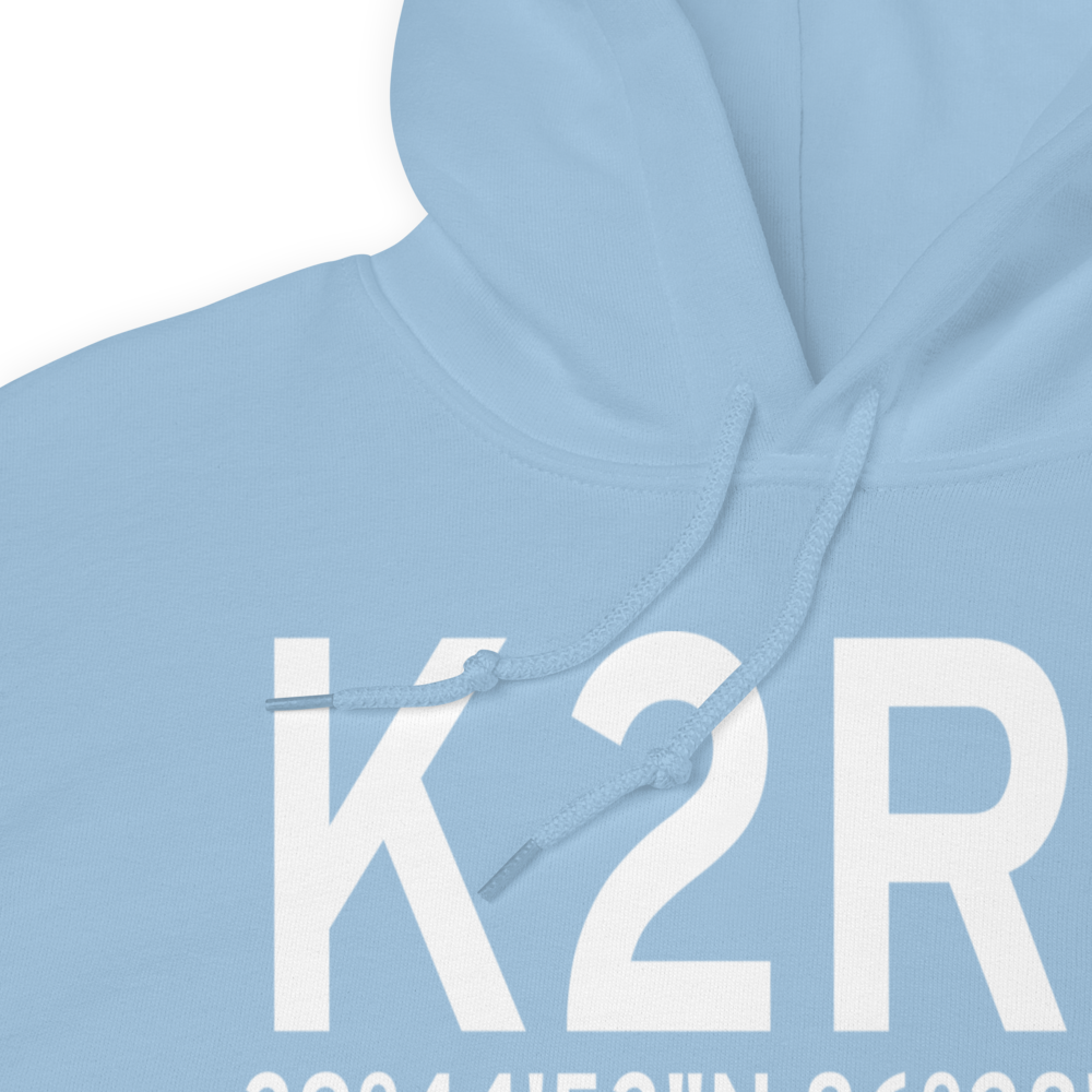 Hendricks County Gordon Graham Field (K2R2) ICAO Hoodie Sweatshirt 