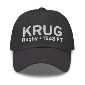 Rugby Municipal Airport (KRUG) ICAO Hat