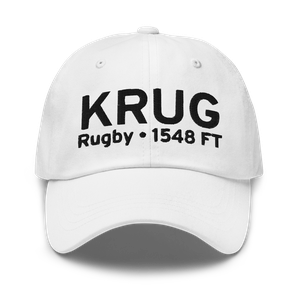 Rugby Municipal Airport (KRUG) ICAO Hat