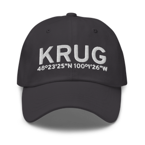 Rugby Municipal Airport (KRUG) ICAO Hat