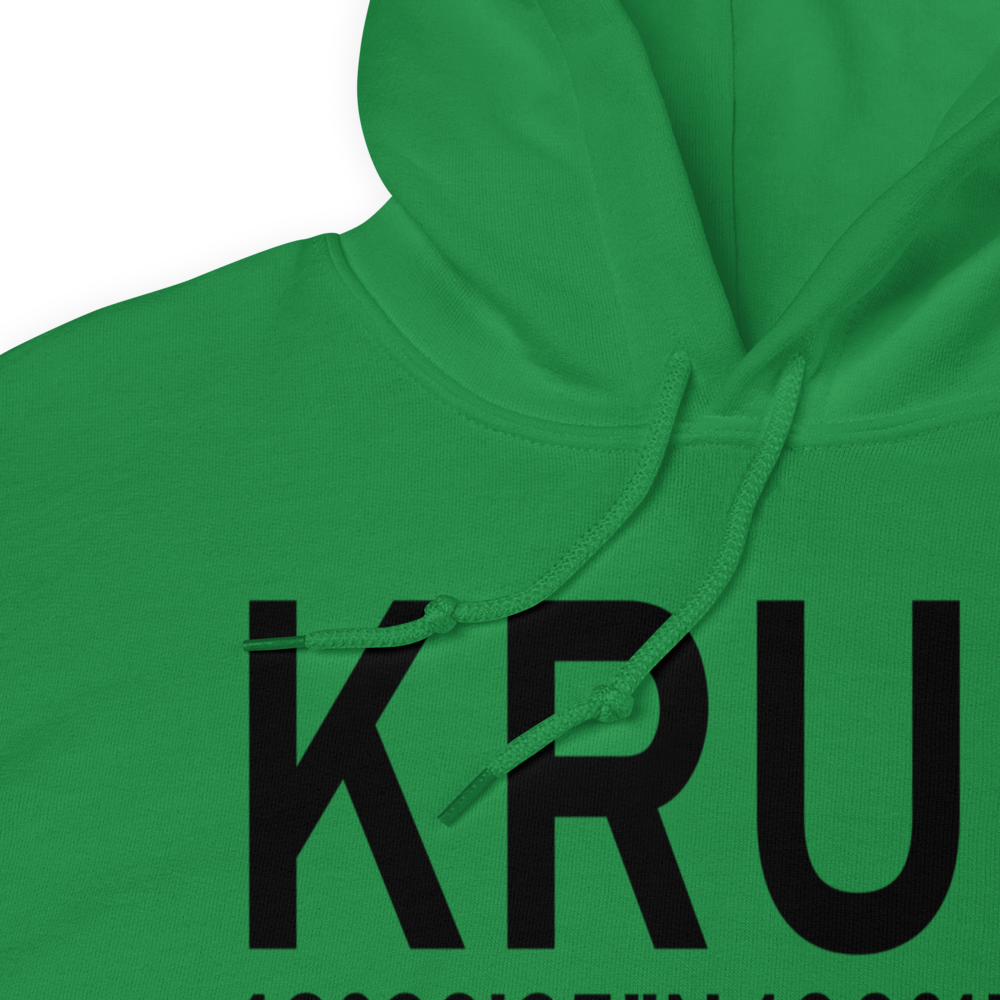Rugby Municipal Airport (KRUG) ICAO Hoodie Sweatshirt 