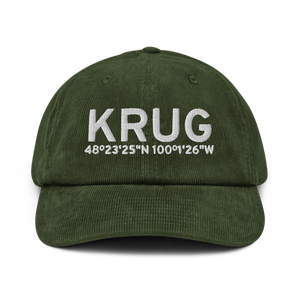 Rugby Municipal Airport (KRUG) ICAO Hat