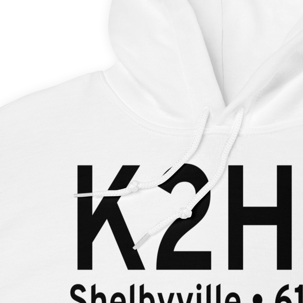 Shelby County Airport (K2H0) ICAO Hoodie Sweatshirt 