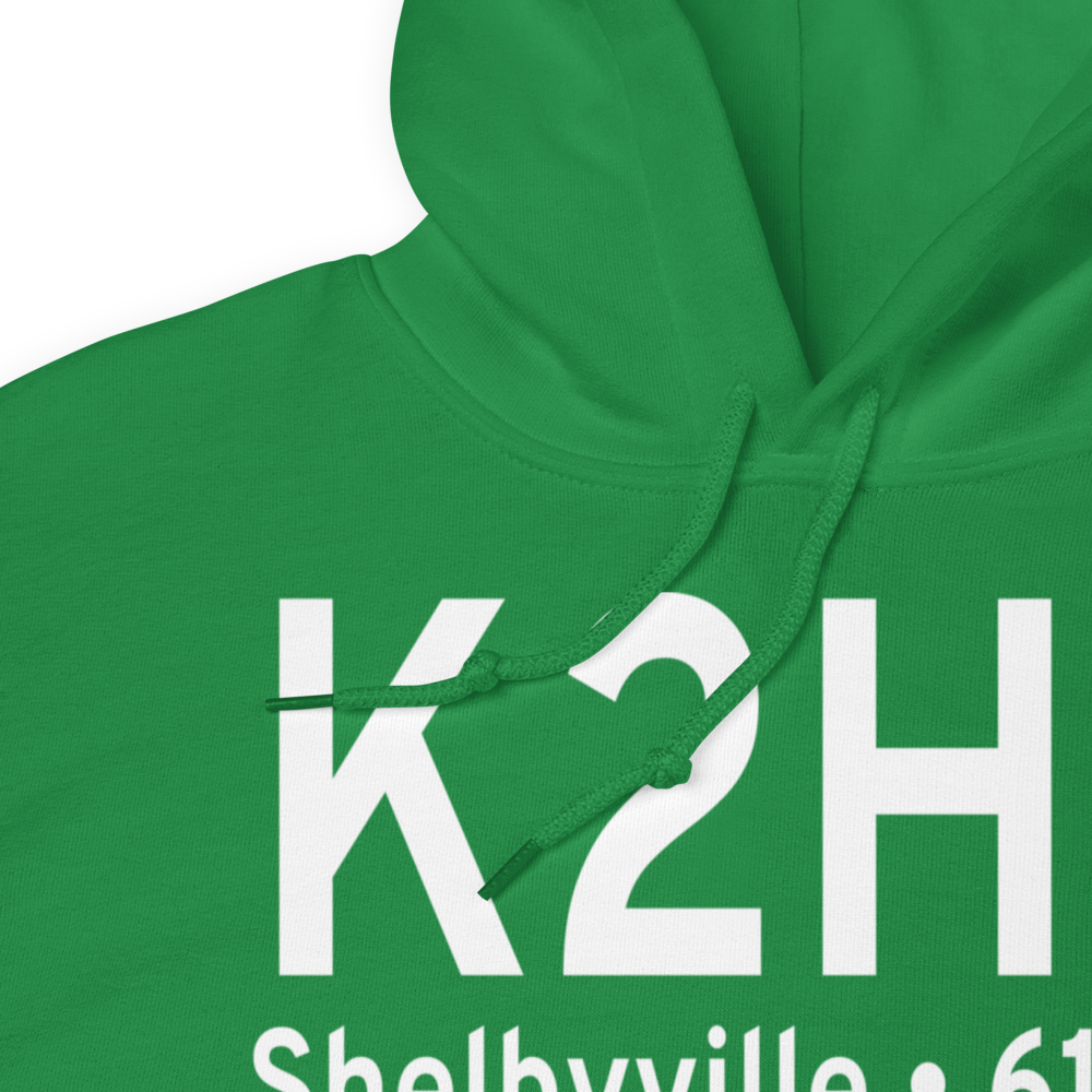 Shelby County Airport (K2H0) ICAO Hoodie Sweatshirt 
