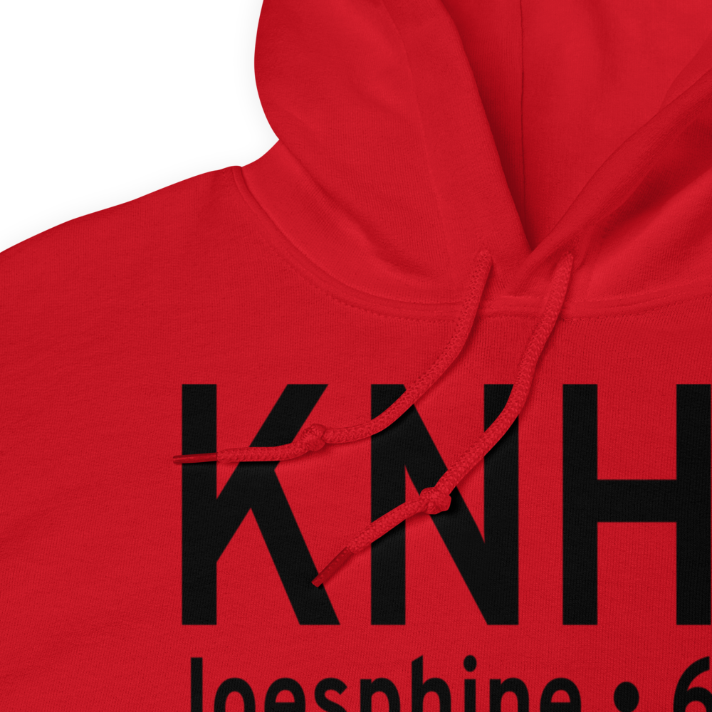 Wolf NOLF Airport (KNHL) ICAO Hoodie Sweatshirt 