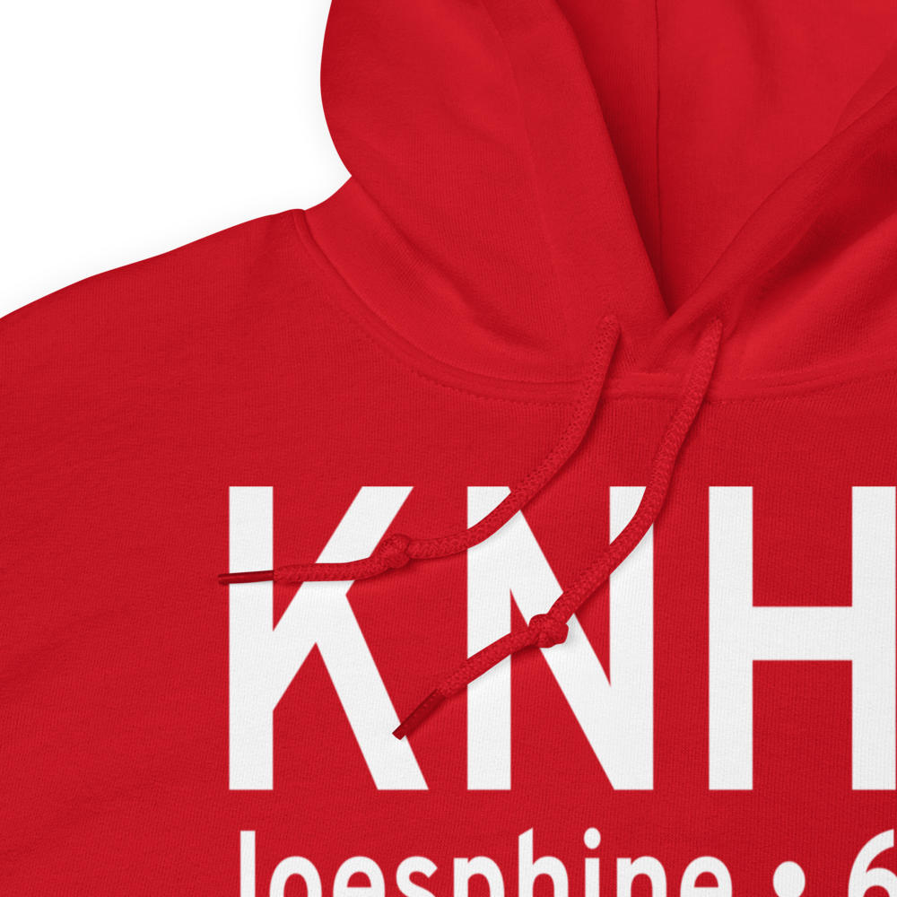 Wolf NOLF Airport (KNHL) ICAO Hoodie Sweatshirt 