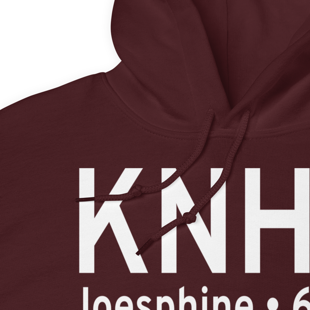 Wolf NOLF Airport (KNHL) ICAO Hoodie Sweatshirt 