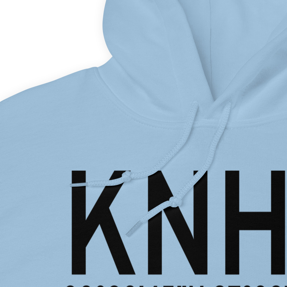 Wolf NOLF Airport (KNHL) ICAO Hoodie Sweatshirt 