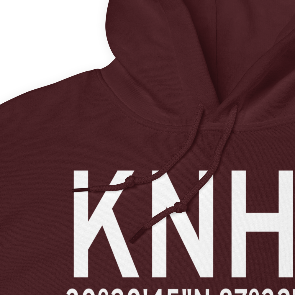 Wolf NOLF Airport (KNHL) ICAO Hoodie Sweatshirt 