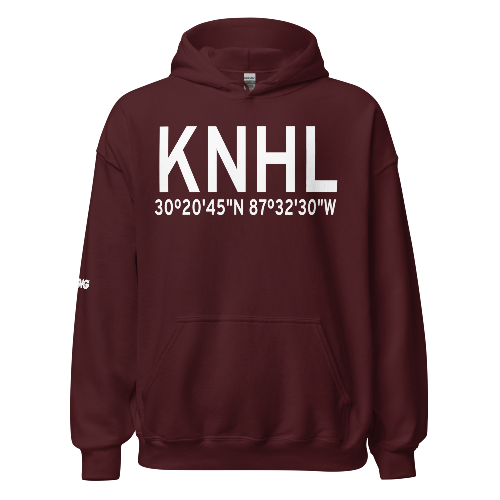 Wolf NOLF Airport (KNHL) ICAO Hoodie Sweatshirt 