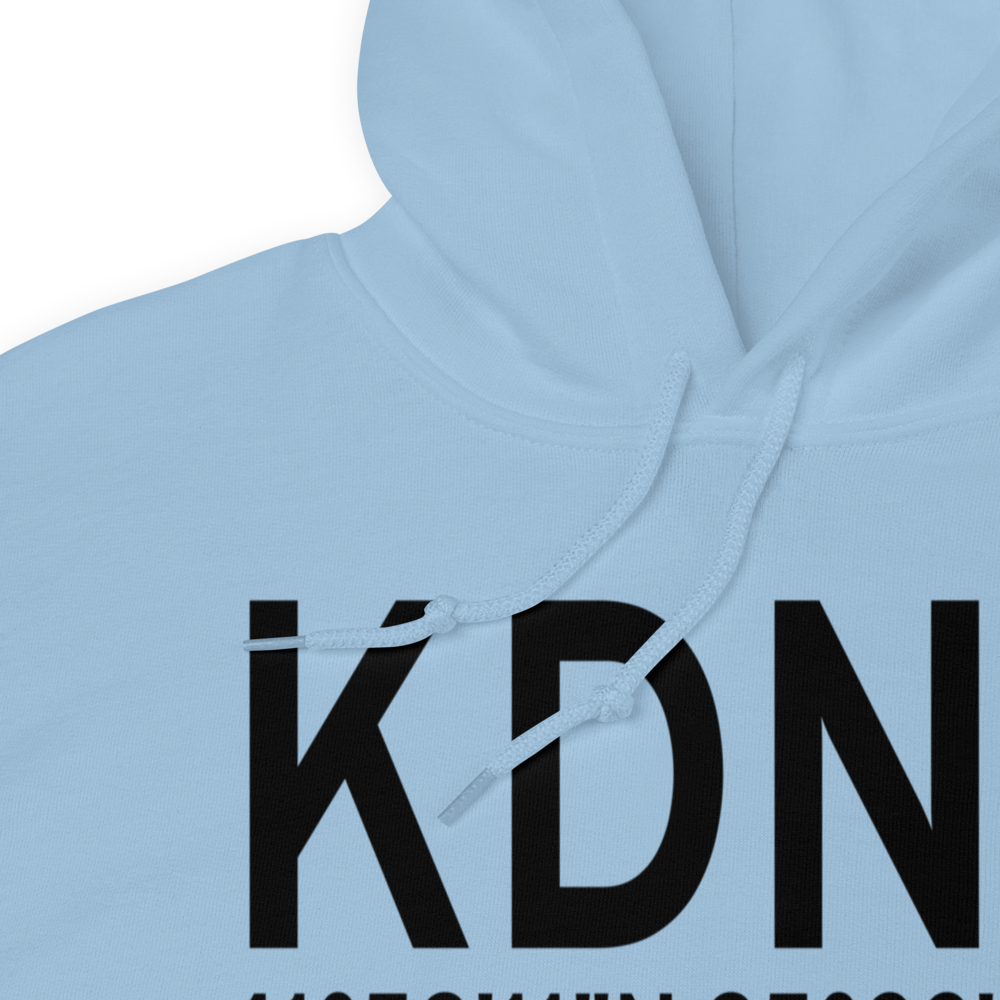 Denison Municipal Airport (KDNS) ICAO Hoodie Sweatshirt 