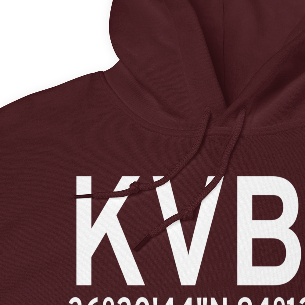 Bentonville Municipal-Louise M Thaden Field (KVBT) ICAO Hoodie Sweatshirt 