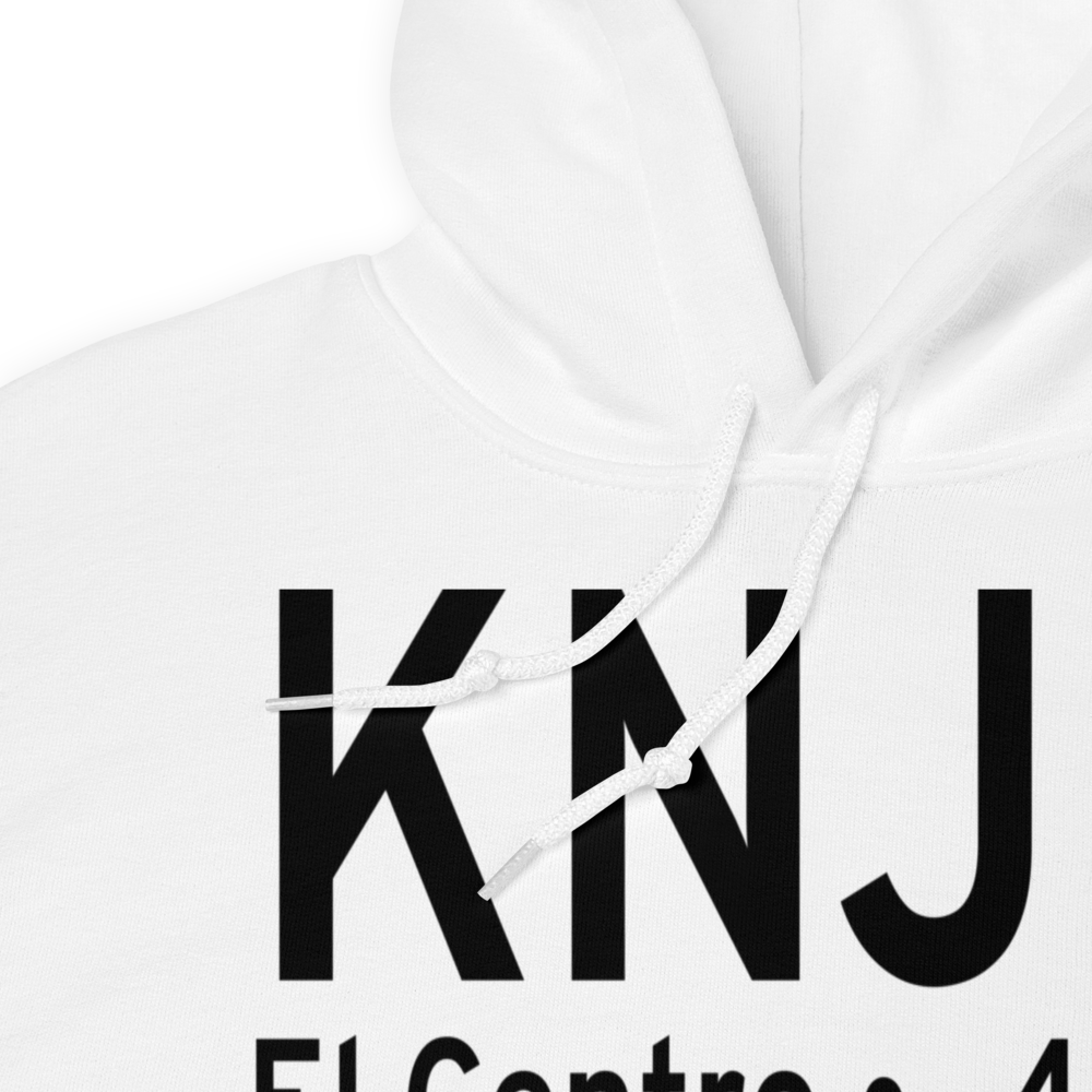El Centro NAF Airport (Vraciu Field) (KNJK) ICAO Hoodie Sweatshirt 