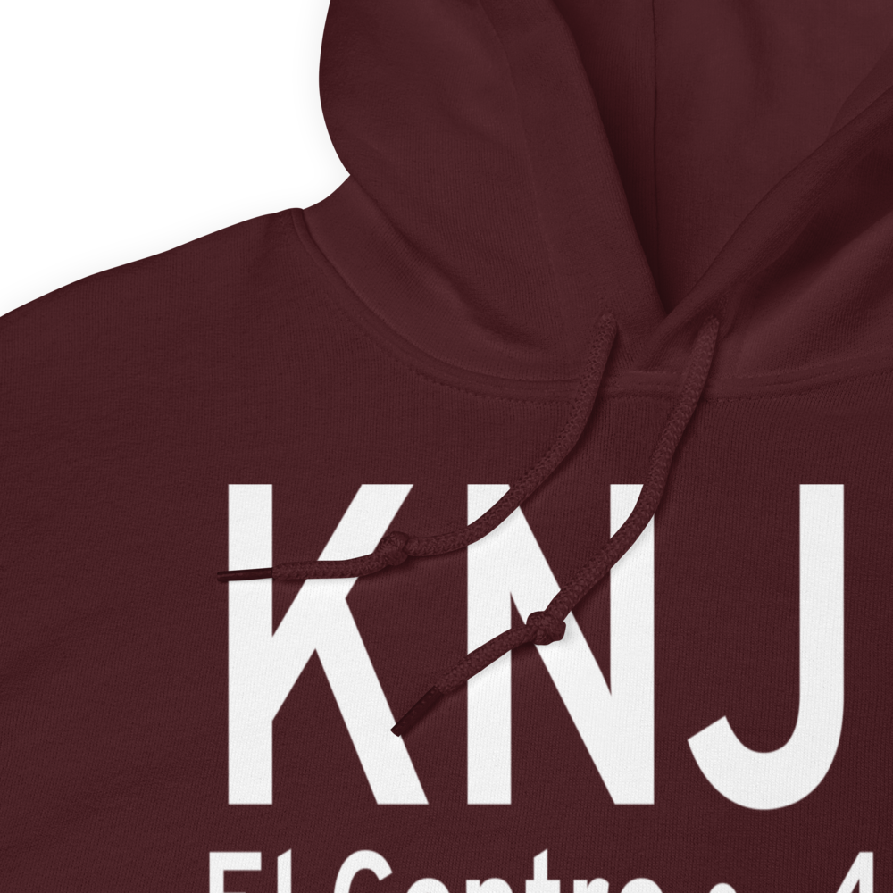 El Centro NAF Airport (Vraciu Field) (KNJK) ICAO Hoodie Sweatshirt 