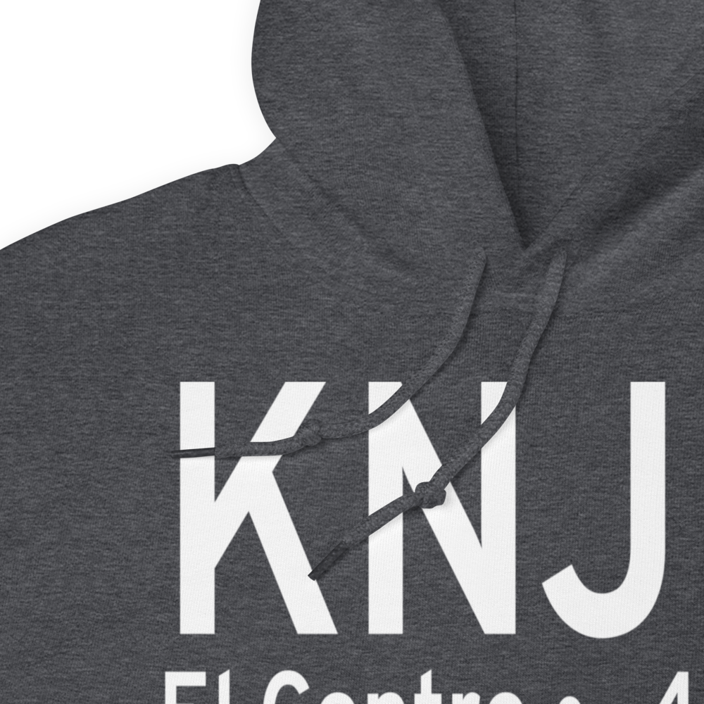 El Centro NAF Airport (Vraciu Field) (KNJK) ICAO Hoodie Sweatshirt 
