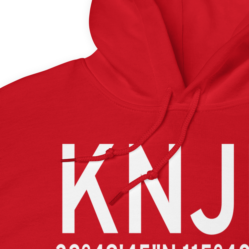 El Centro NAF Airport (Vraciu Field) (KNJK) ICAO Hoodie Sweatshirt 