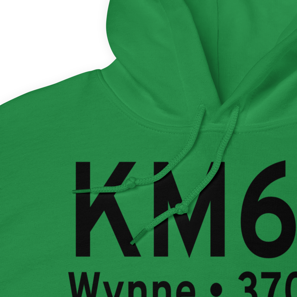 Wynne Municipal Airport (KM65) ICAO Hoodie Sweatshirt 