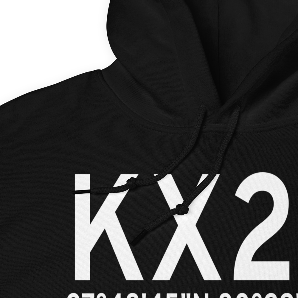 Sebastian Municipal Airport (KX26) ICAO Hoodie Sweatshirt 