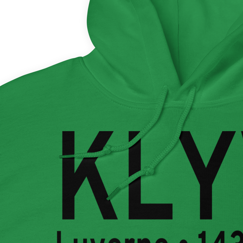 Quentin Aanenson Field (KLYV) ICAO Hoodie Sweatshirt 