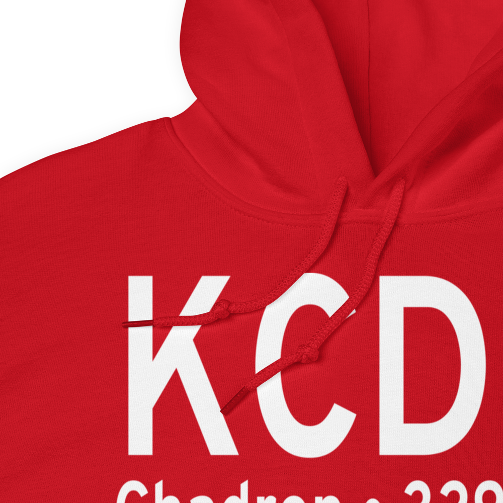 Chadron Municipal Airport (KCDR) ICAO Hoodie Sweatshirt 